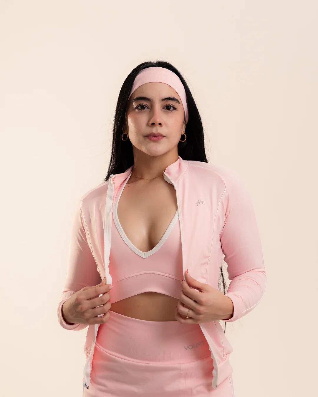 AURA JACKET BLANCA VOU FIT