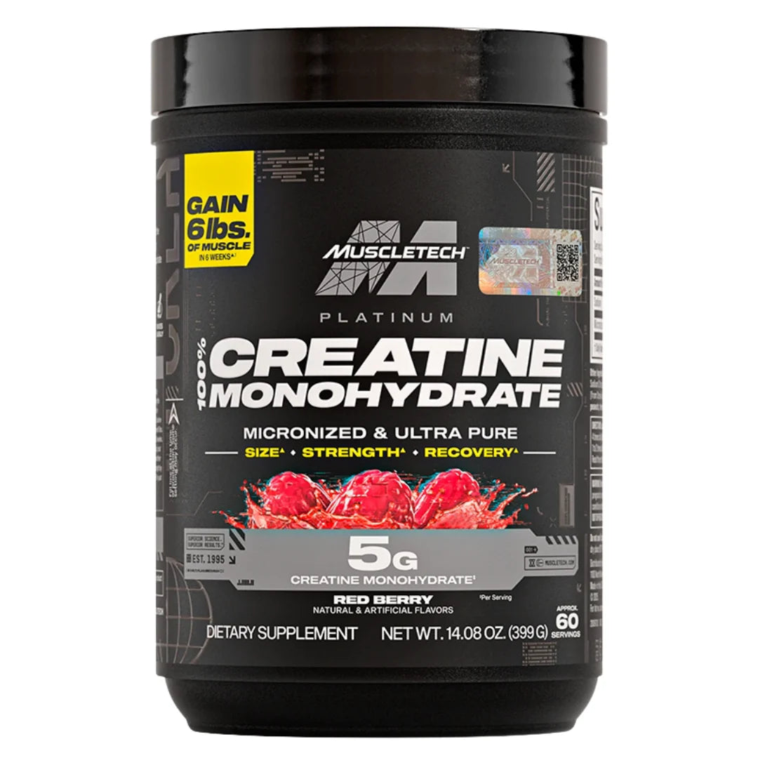 100% PLATINUM CREATINE MONOHYDRATE CON SABOR