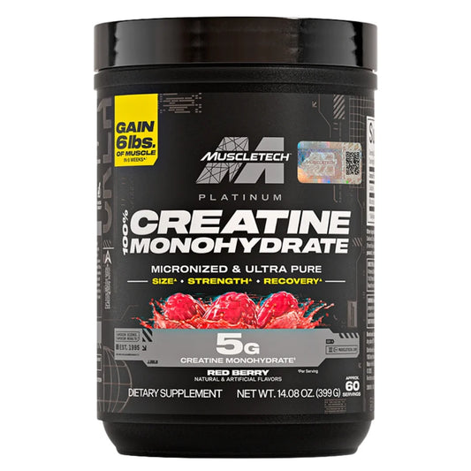100% PLATINUM CREATINE MONOHYDRATE CON SABOR