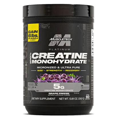 100% PLATINUM CREATINE MONOHYDRATE CON SABOR