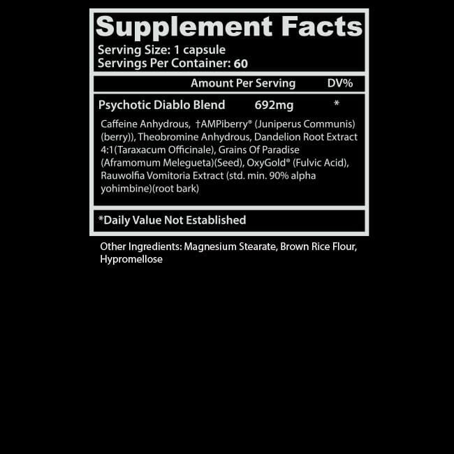 PSYCHOTIC DIABLO INSANE LABZ