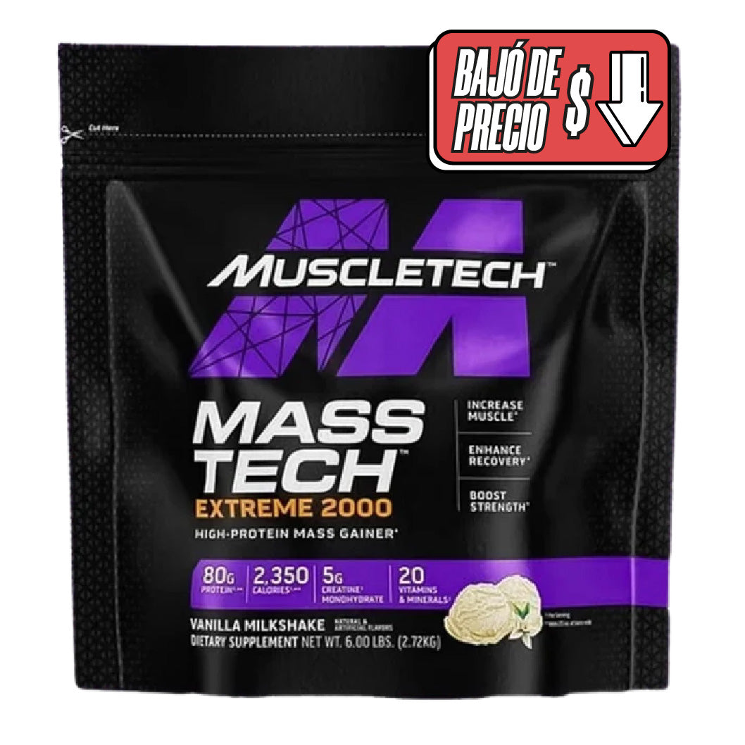 MASS TECH EXTREME 2000 MUSCLETECH – Natural Shop