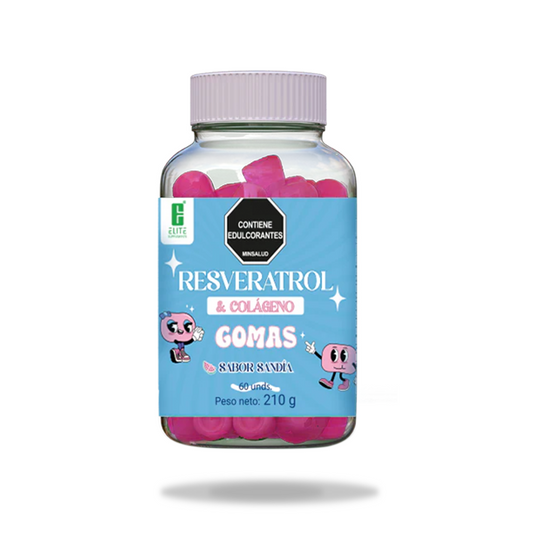 GOMAS RESVERATROL & COLÁGENO ÉLITE SUPPLEMENTS