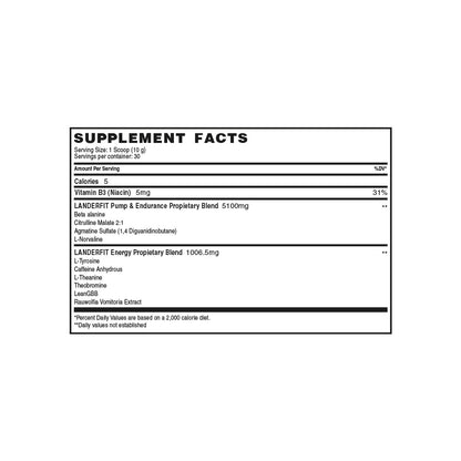 MUSCLE PUMP HARDCORE PREWORKOUT