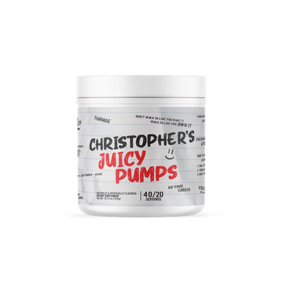 CHRISTOPHER'S JUICY PUMPS RAW NUTRITION