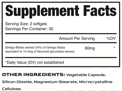 GINKO BILOBA IFORCE NUTRITION