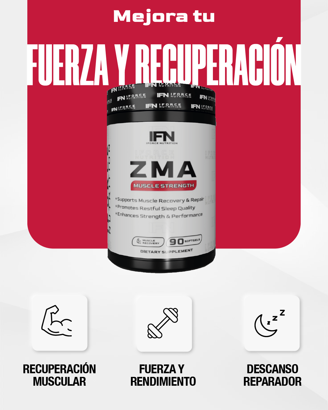 ZMA IFORCE NUTRITION
