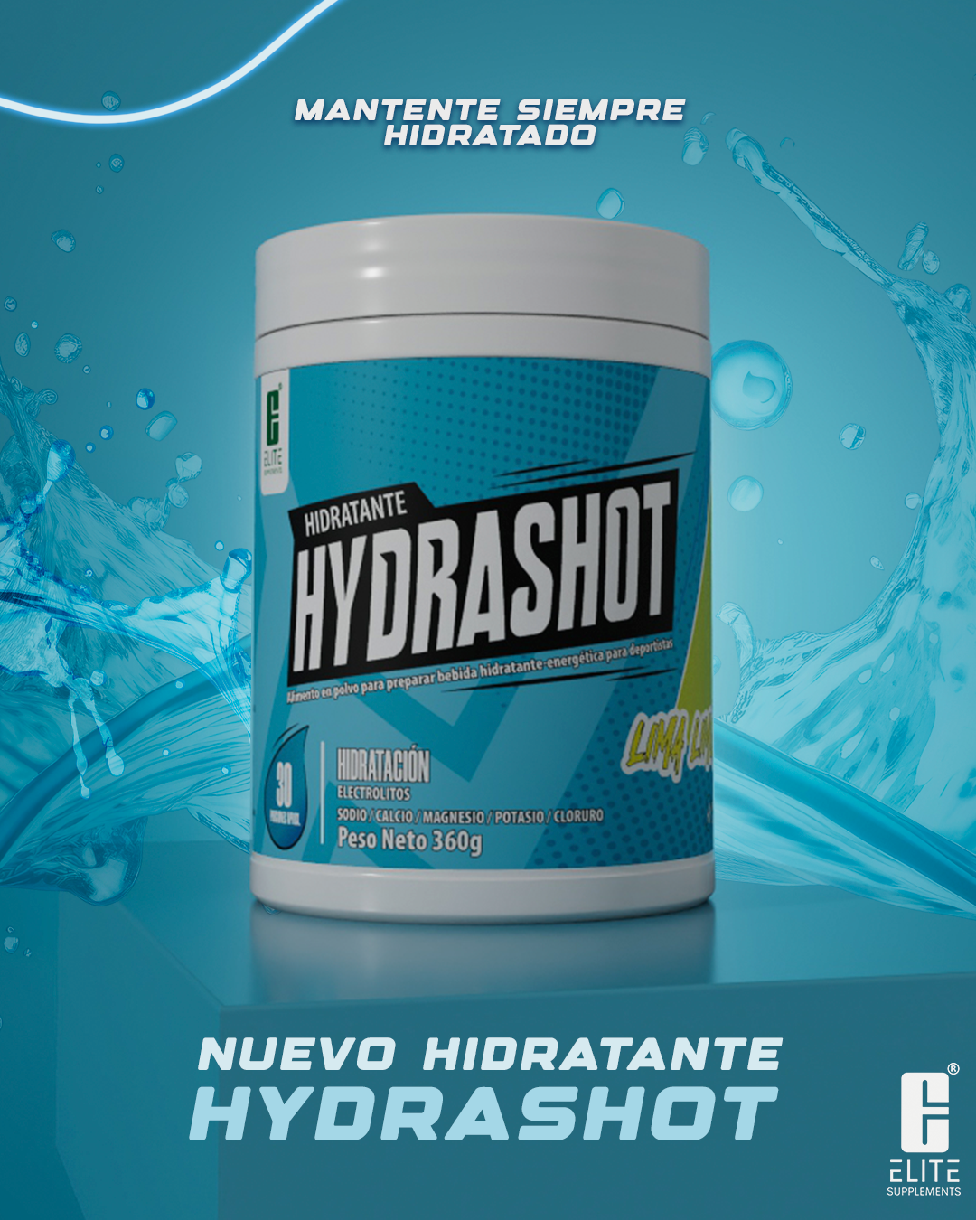 HIDRATANTE HYDRASHOT ELITE SUPPLEMENTS