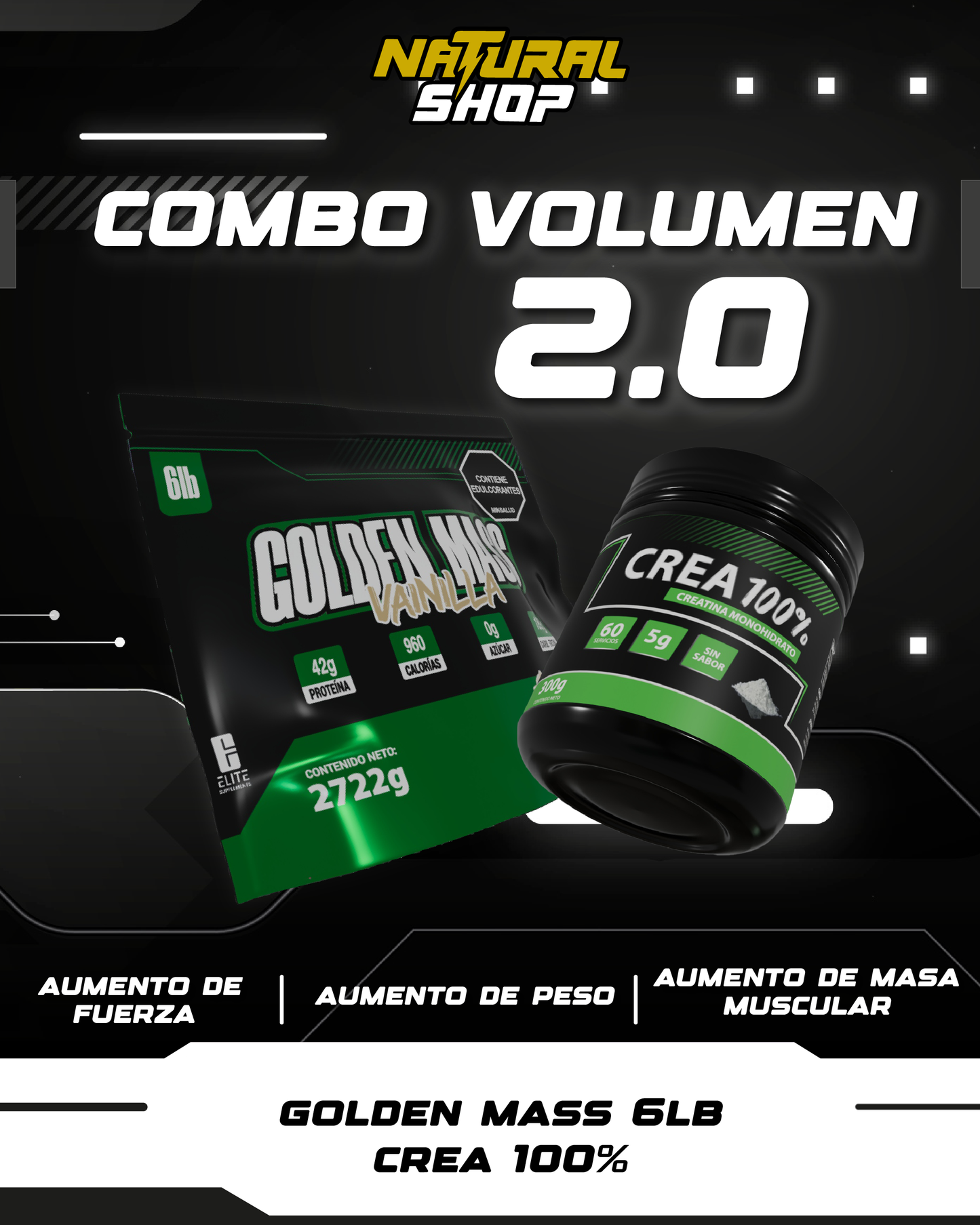 COMBO VOLUMEN 2.0