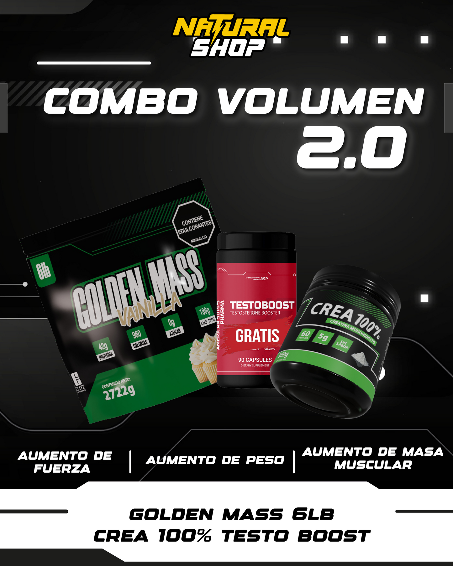 COMBO VOLUMEN 2.0