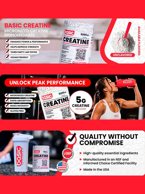 CREATINE BASIC SUPPLEMENTS