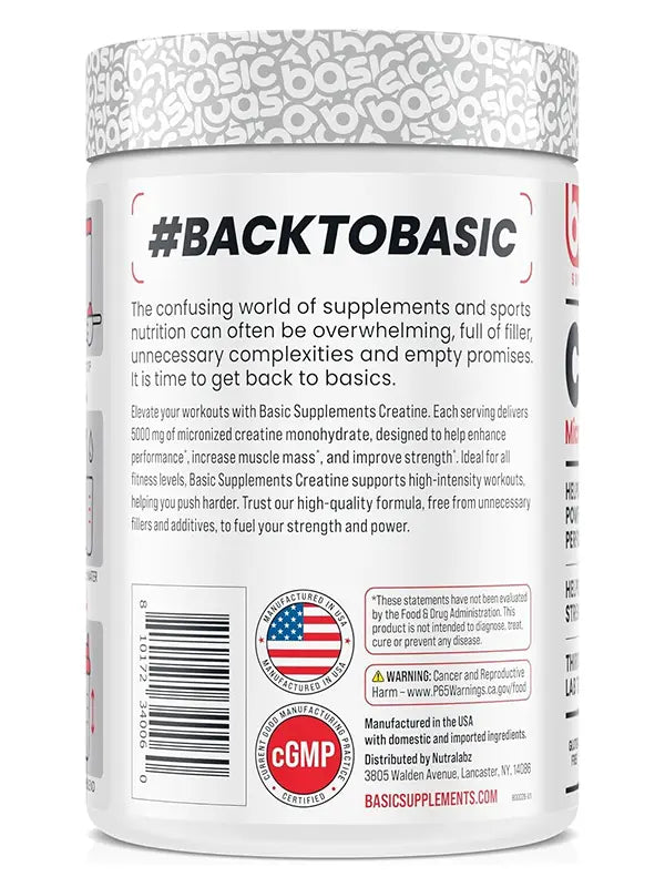 CREATINE BASIC SUPPLEMENTS
