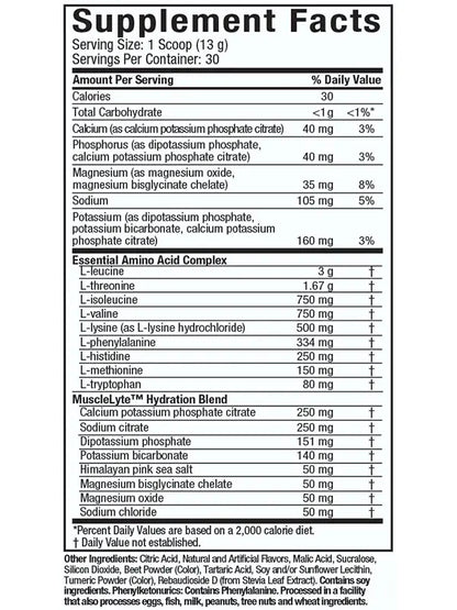 100% EAA+ PLATINUM MUSCLETECH