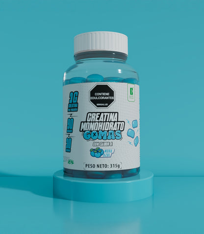 GOMAS DE CREATINA MONOHIDRATO ELITE SUPPLEMENTS