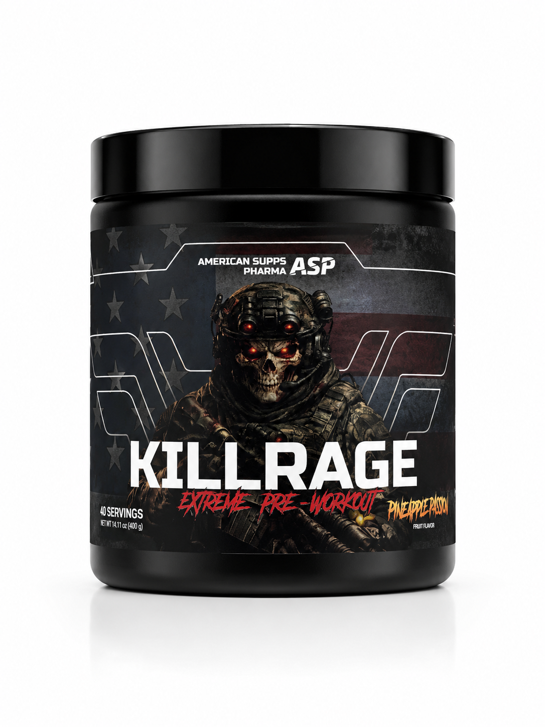 KILLRAGE EXTREME PRE-WORKOUT AMERICAN SUPPS PHARMA
