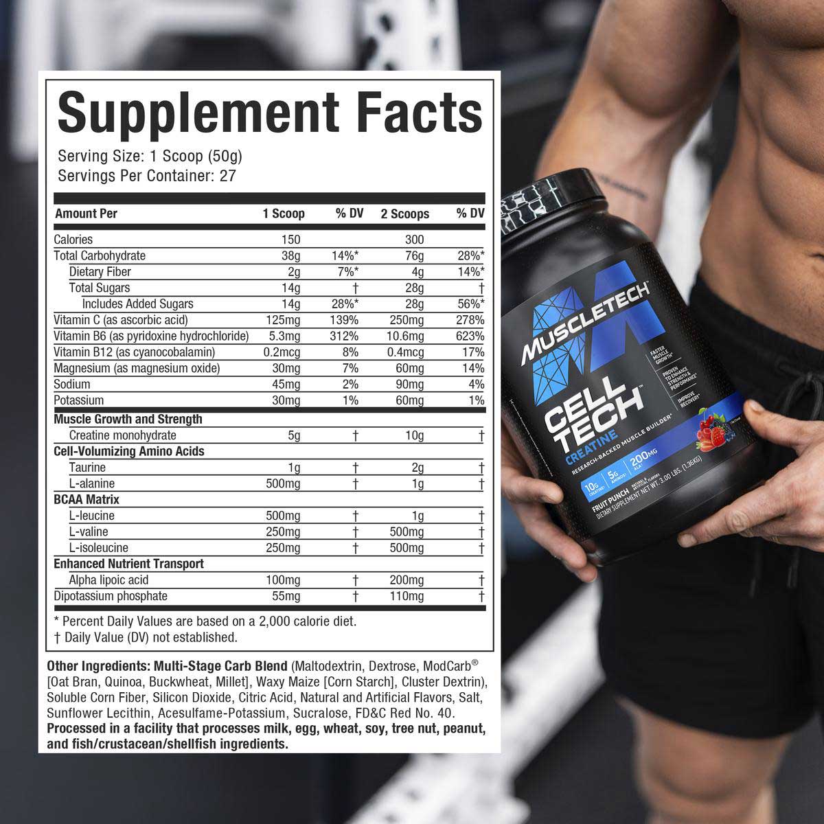 CELL TECH CREATINE MUSCLETECH