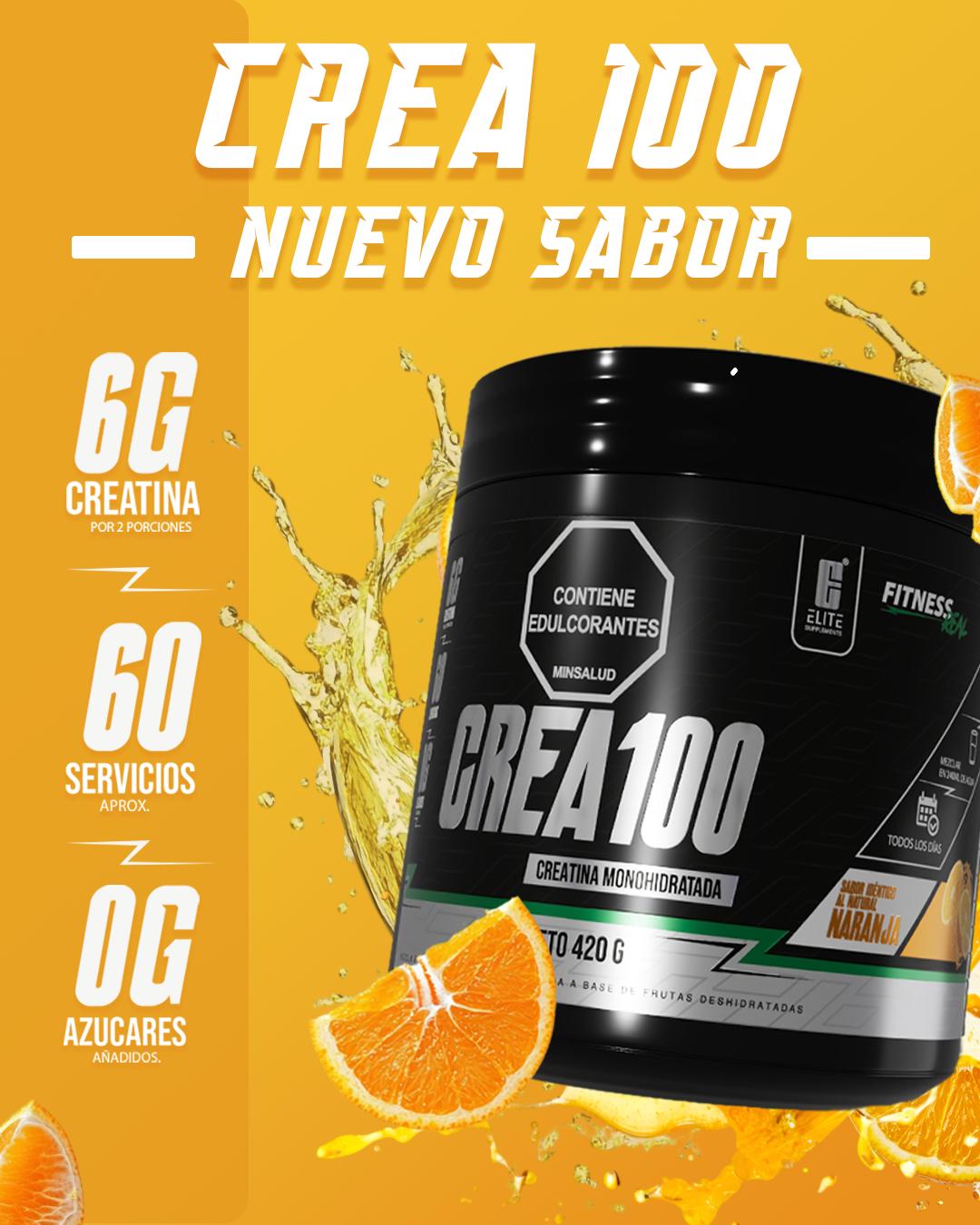 CREA100 ELITE SUPPLEMENTS