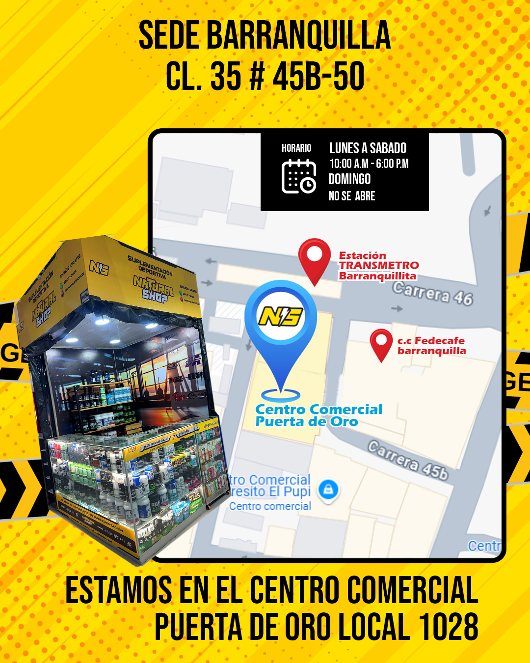 Barranquilla CC Puerta de Oro Local 1028