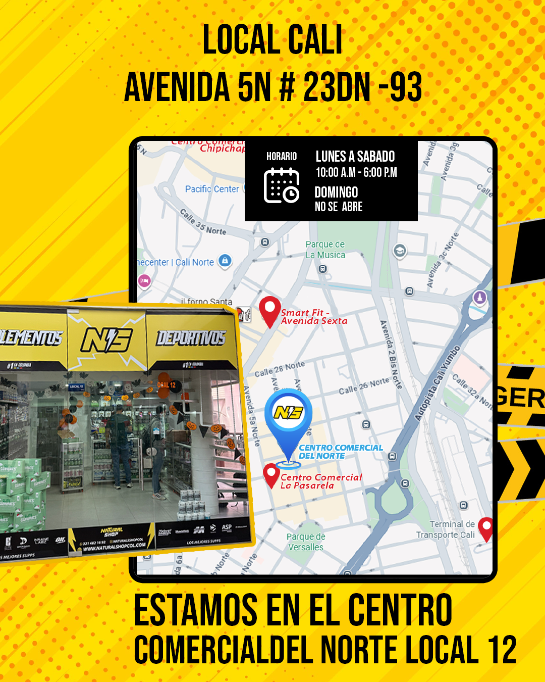 Cali CC Del Norte Local 12