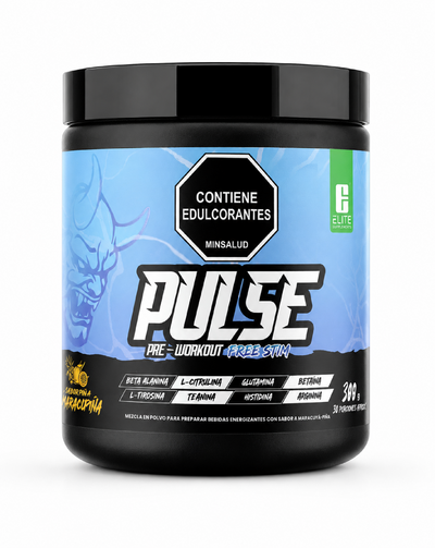 PULSE PRE WORKOUT SIN ESTIMULANTES ELITE SUPPLEMENTS