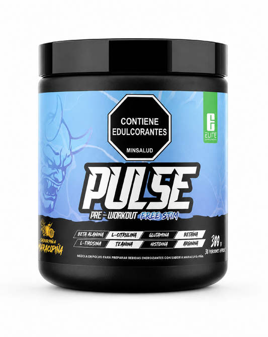 PULSE PRE WORKOUT SIN ESTIMULANTES ELITE SUPPLEMENTS